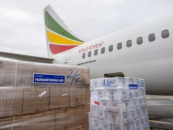 Ethiopian Airlines and Boeing Partner to Transport Humanitarian Aid Aboard New 737 MAX jets