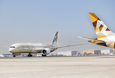 ETIHAD TAKES DELIVERY OF BOEING 787-10 DREAMLINER